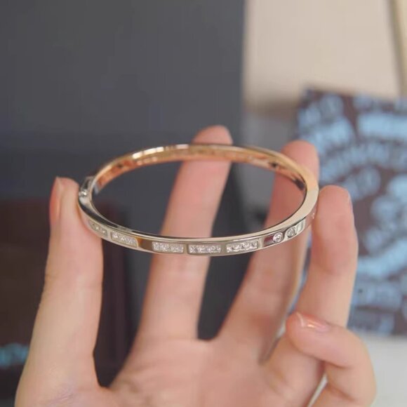 APM Monaco TOI MOI Morse Code Bangle - Picture 4 of 5